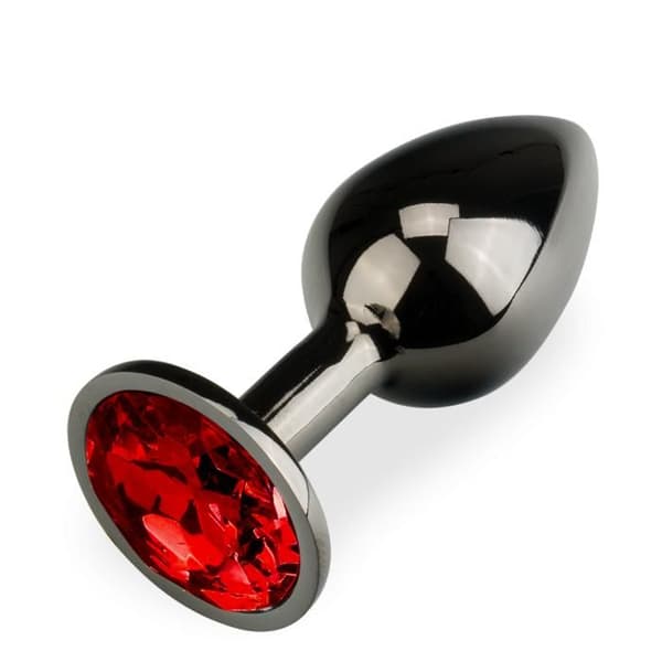 Bijou anal rosebud i gunmetal storlek S 50g