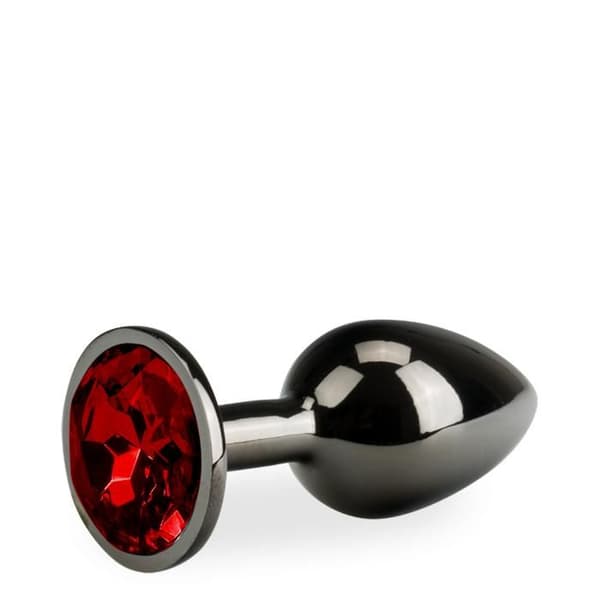 Bijou anal rosebud i gunmetal storlek S 50g
