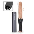 Miniatyrbild 2 av 6: Love Bat Thrusting Vibrerande Dildo med klitorisstimulator