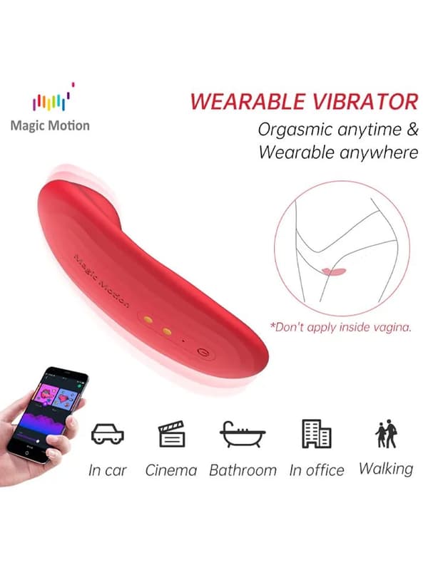 Magic Motion Nyx App Panty Vibrator App-styret vibrator