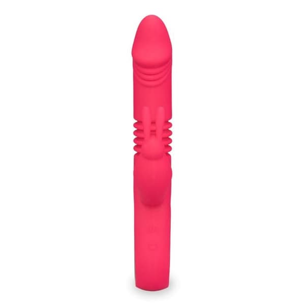 Vibromasseur rabbit med värme och fram-och-tillbaka rörelse Dreamer