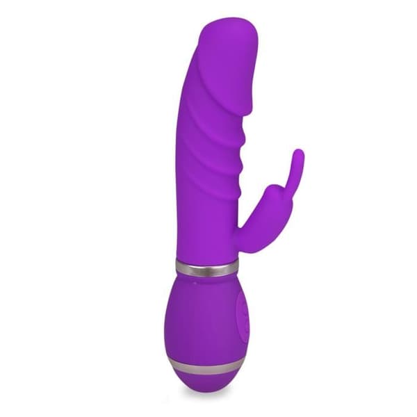 Mini vibrokanin USB silikon stort huvud