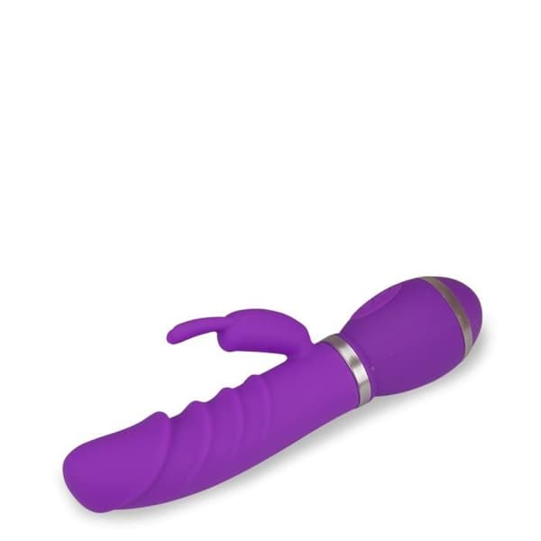 Mini vibrokanin USB silikon stort huvud