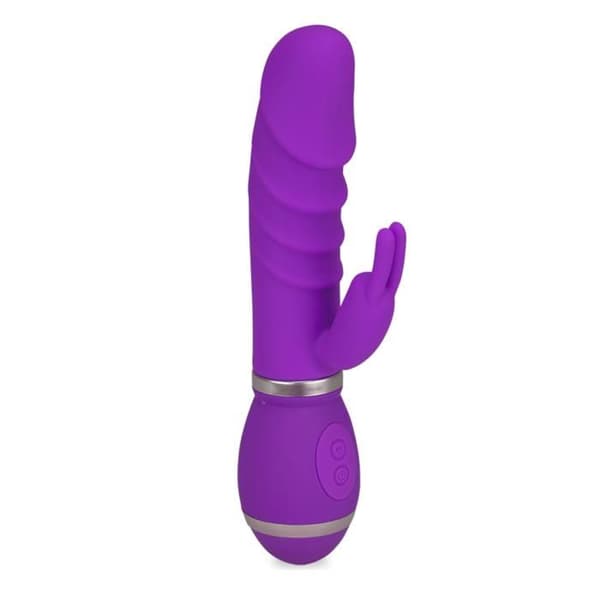 Mini vibrokanin USB silikon stort huvud