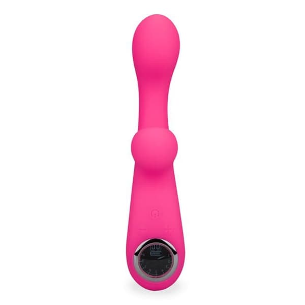 Vibromassager kanin med slag och skärm Summer Fling