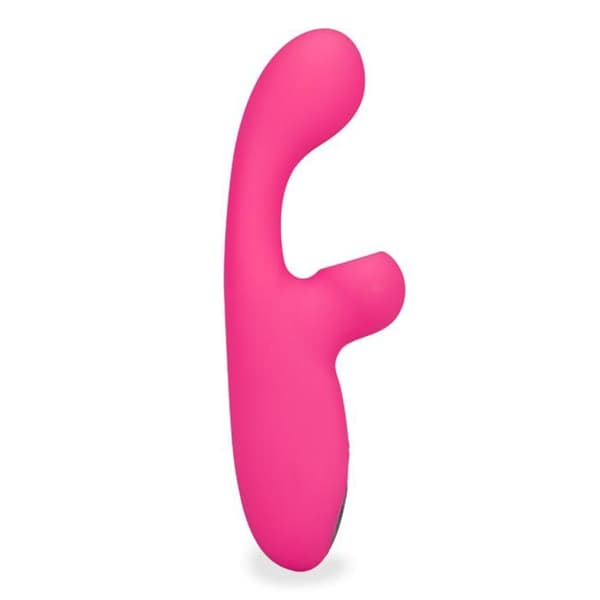 Vibromassager kanin med slag och skärm Summer Fling
