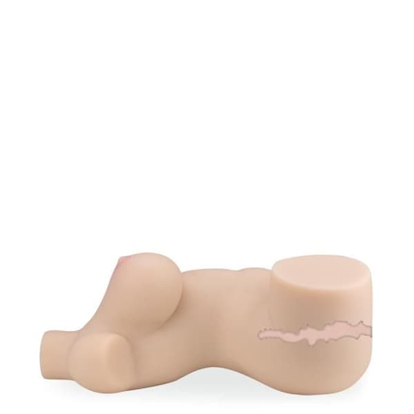 Masturbator för män Byst falskt artificiellt vagin fram och tillbaka samt bröst i gel Billie 6,8 kg - LOVE AND VIBES sexleksak i silikon