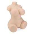 Miniatyrbild 1 av 6: Masturbator för män Byst falskt artificiellt vagin fram och tillbaka samt bröst i gel Billie 6,8 kg - LOVE AND VIBES sexleksak i silikon