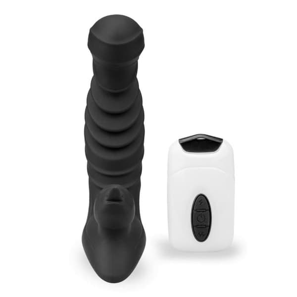Klitorisstimulator som vibrerar fram och tillbaka dildo 20 lägen