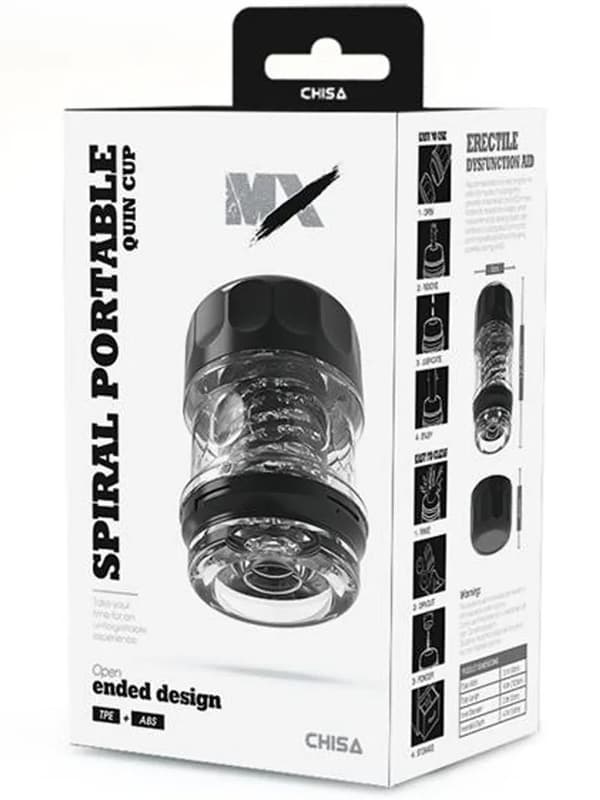 Spiral Portable Quin Cup Stroker