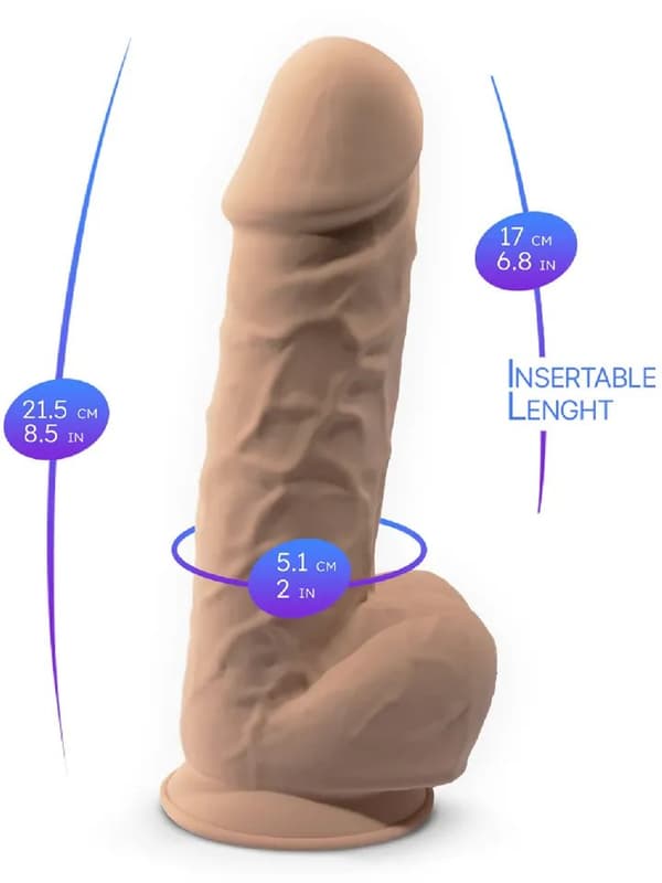 Silex-D The Original Dildo 21,5 cm Realistisk dildo