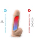 Miniatyrbild 3 av 5: Silex-D Vibrating Dildo 21,5 cm Dildo med vibrator