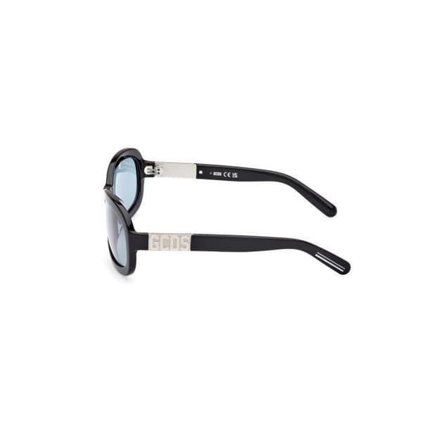 Solenögon - GCDS - GD0038 - Svart Glansig - Acetat - Unisex