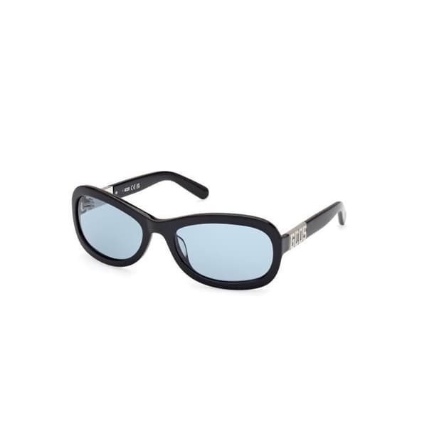 Solenögon - GCDS - GD0038 - Svart Glansig - Acetat - Unisex