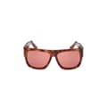 Miniatyrbild 3 av 4: Solsögon - GCDS - GD0044 - 52S mörk havanna - AKRYL - Unisex