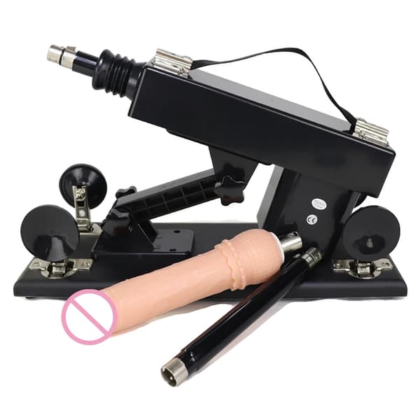 Sexmaskin, Justerbar Strokingshastighet, Kompakt Design,A2 Tyst F1