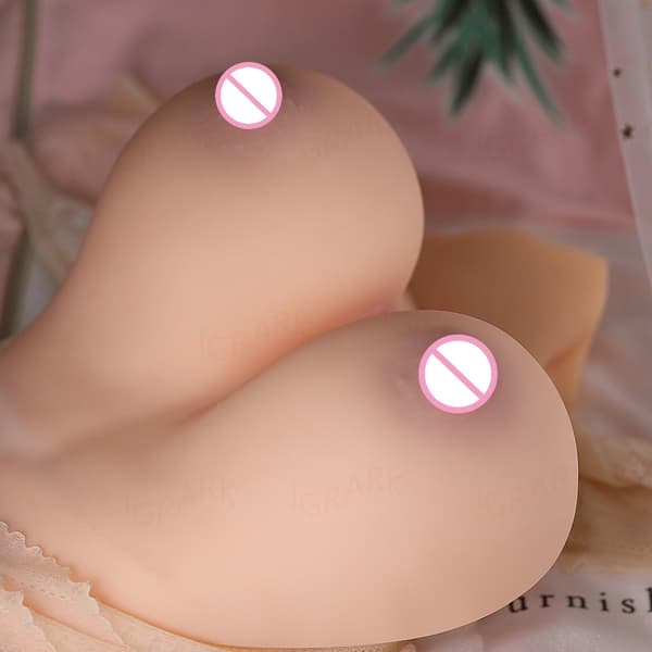 Manlig masturbator, 3-i-1 funktionalitet, realistiskt TPE-material,2,8 kg stora bröst