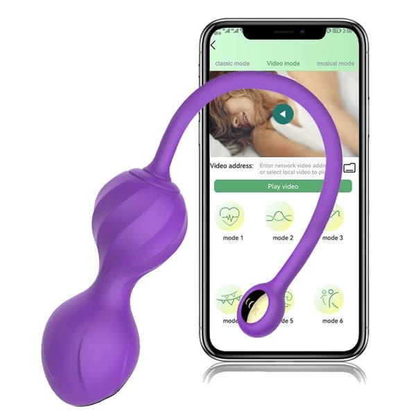 Vibrator, APP-kontroll, G-punktsmassage, silikonmaterial,TD020-PU-BOX