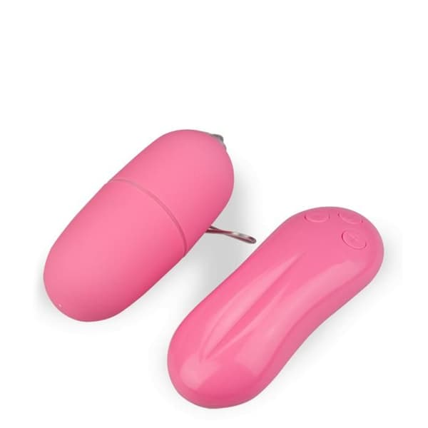 Fjärrstyrd vibrerande ägg - Vibrator för par - Rosa
