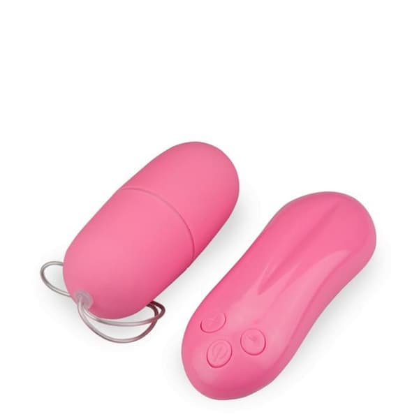 Fjärrstyrd vibrerande ägg - Vibrator för par - Rosa