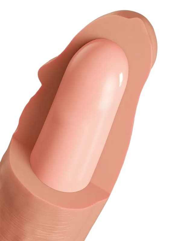 Realistic Dildo Liquid Silicone 21 cm Realistisk dildo