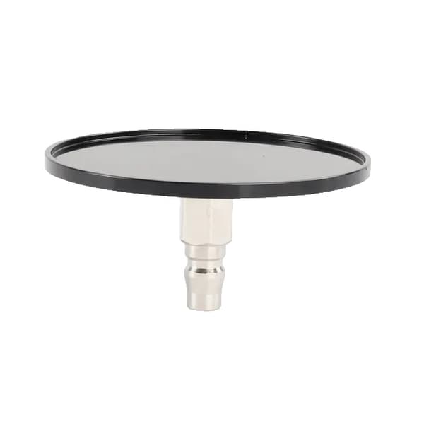 Sexmaskinsdelar, sugkopp, aluminiumlegeringsmaterial, metall 9,8CM svart