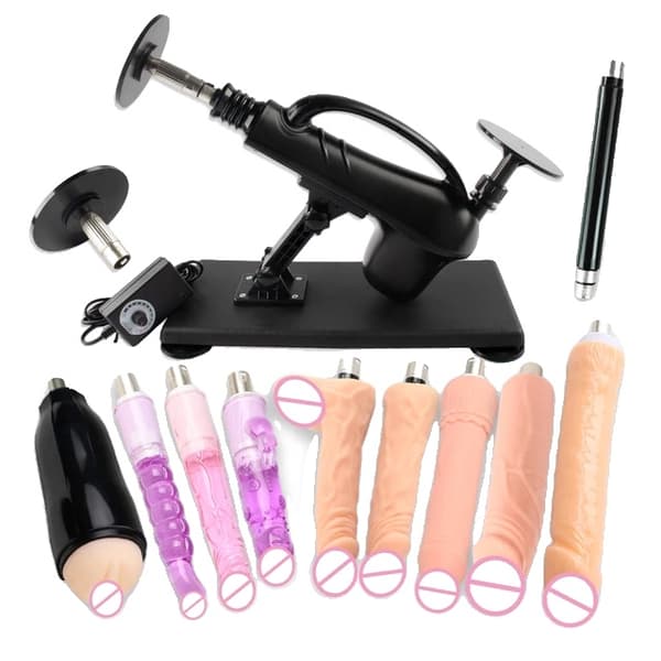 Sexmaskin, Justerbar Onani, Trådlös/Kabelansluten, A2S1603