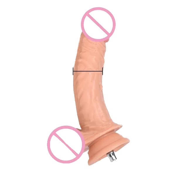 Sexmaskine Dildo, Vac-U-Lock Tilbehør, Automatisk Onani, FLD005-FS