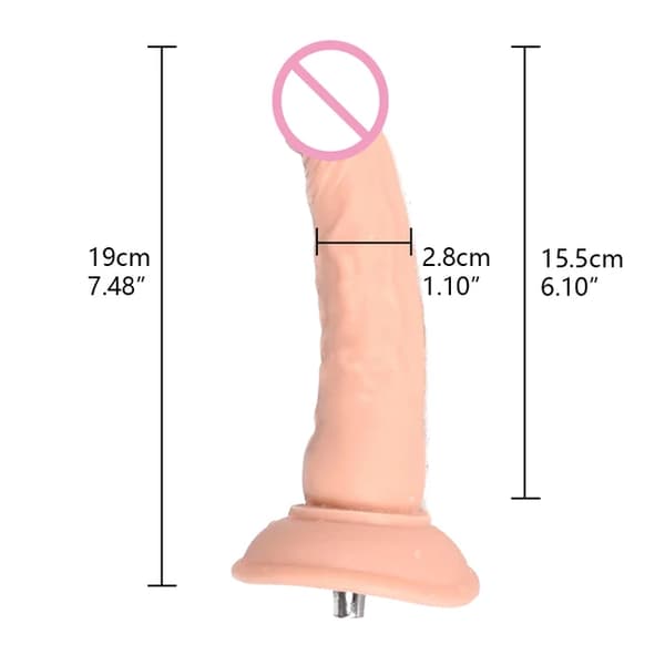 Sexmaskin Dildo, Vac-U-Lock Tillbehör, Automatisk Onani, FLD015-FS