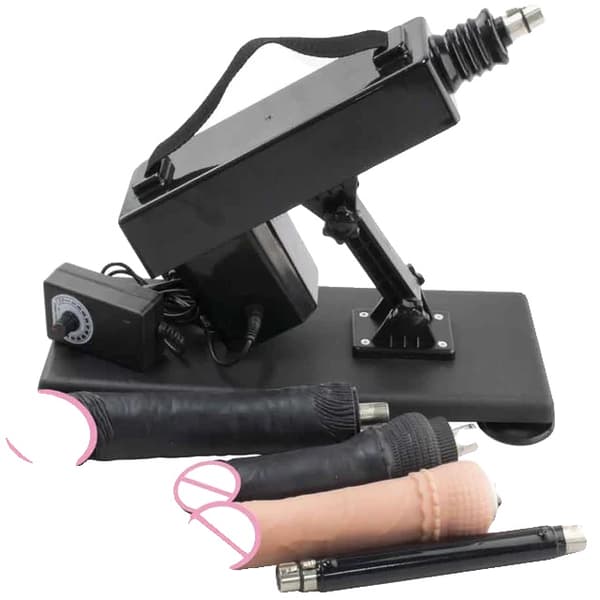 Automatisk Sexmaskin, Stor Dildo, Onanipump Pistol, CR-YB-A2X06