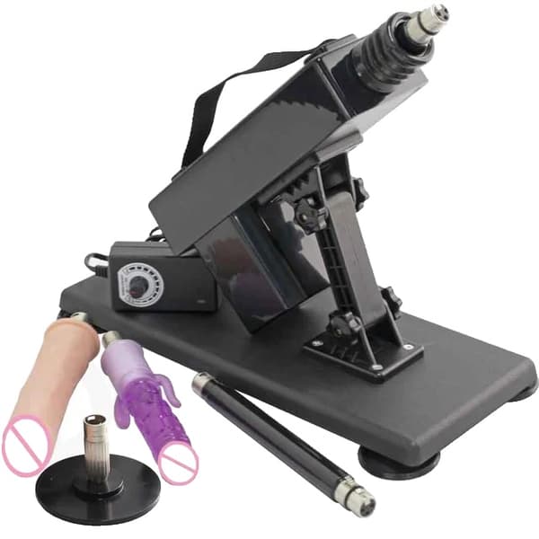 Automatisk Sexmaskin, Stor Dildo, Onanipump Pistol, CR-YB-A2X07