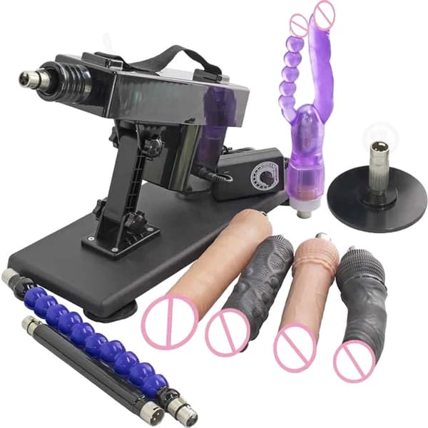 Automatisk Sexmaskin, Stor Dildo, Onanipump Pistol, CR-YB-A2X11
