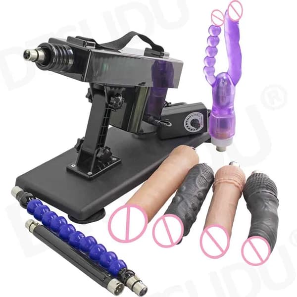 Automatisk Sexmaskin, Stor Dildo, Onanipump Pistol, CR-YB-A2X23