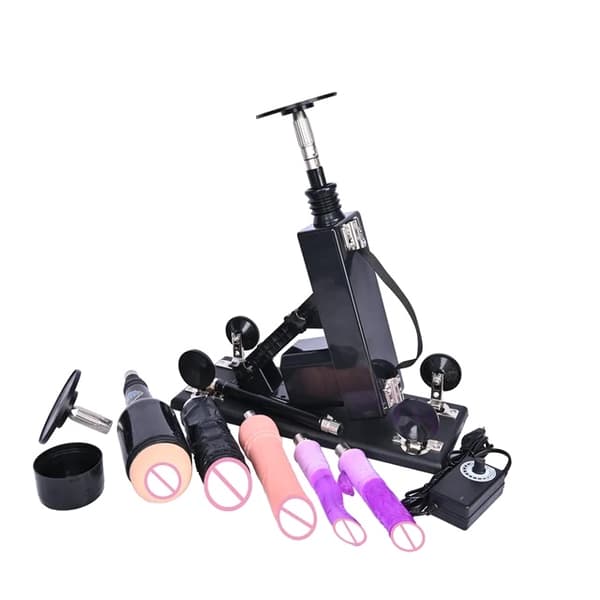 Sexmaskin, Automatisk drift, Stor Svart Dildo, L