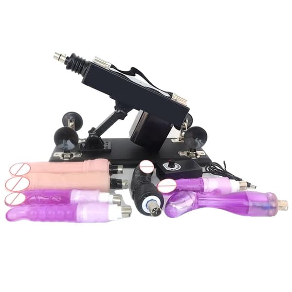 Sexmaskine Vibrator, Automatisk Masturbator, Kærlighedsrobot, Pakke F