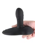 Miniatyrbilde 2 av 3: Renegade Thrust & Grind Black App Control Vibrerende analdildo
