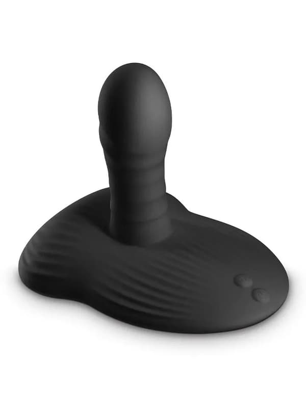 Renegade Thrust & Grind Black App Control Vibrerende analdildo