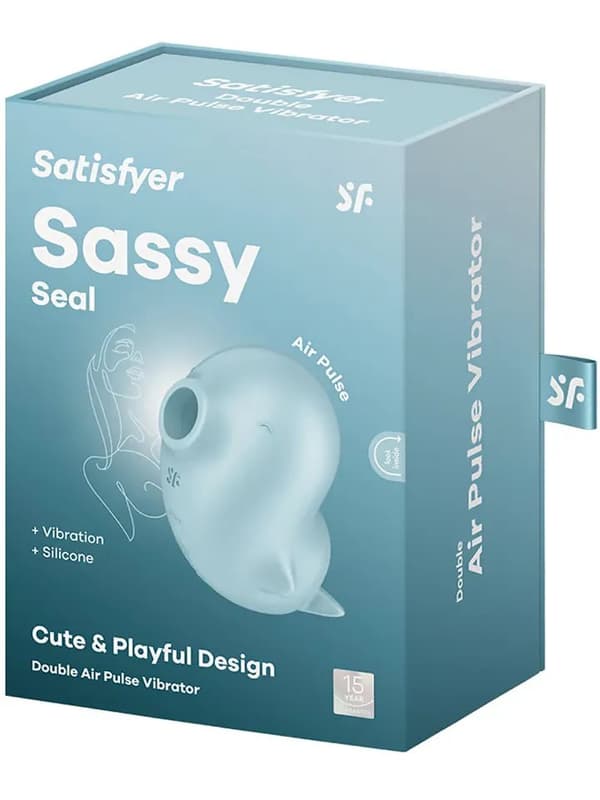 Satisfyer Sassy Seal Air Pulse Vibrator Lufttrycksvibrator