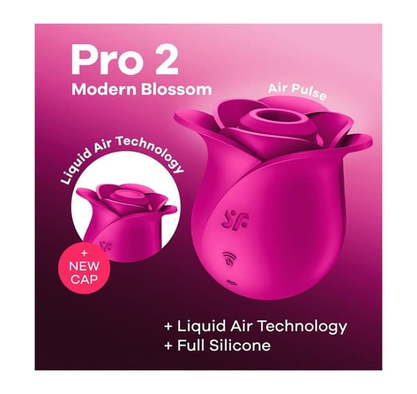 Satisfyer luftimpulsvibrator Pro 2 Modern Blossom
