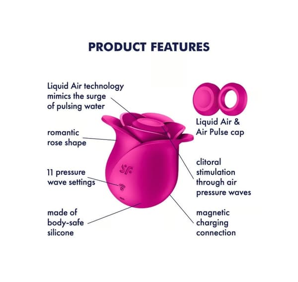 Satisfyer luftimpulsvibrator Pro 2 Modern Blossom