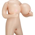 Miniatyrbild 3 av 6: Puppa med stora bröst XXL blond 3D-huvud Belinda