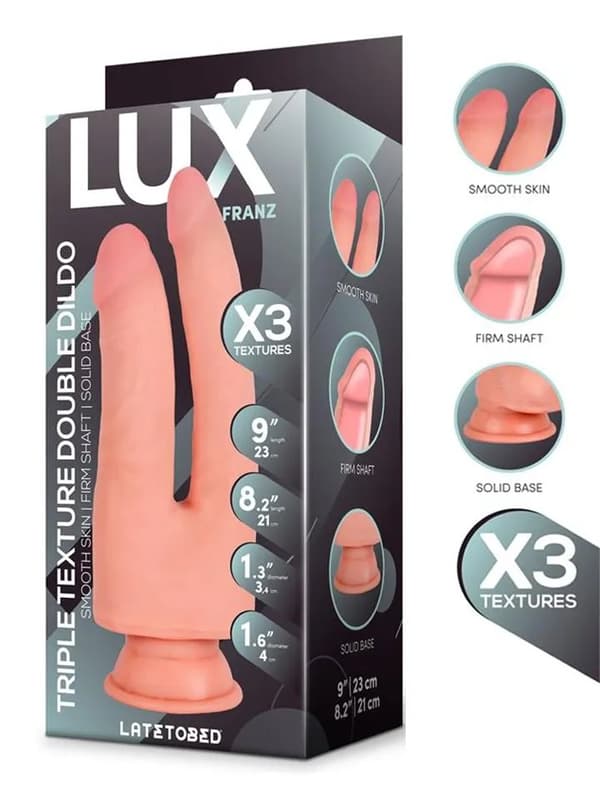 Franz Triple Density Double Dildo 23 cm Dobbeldildo