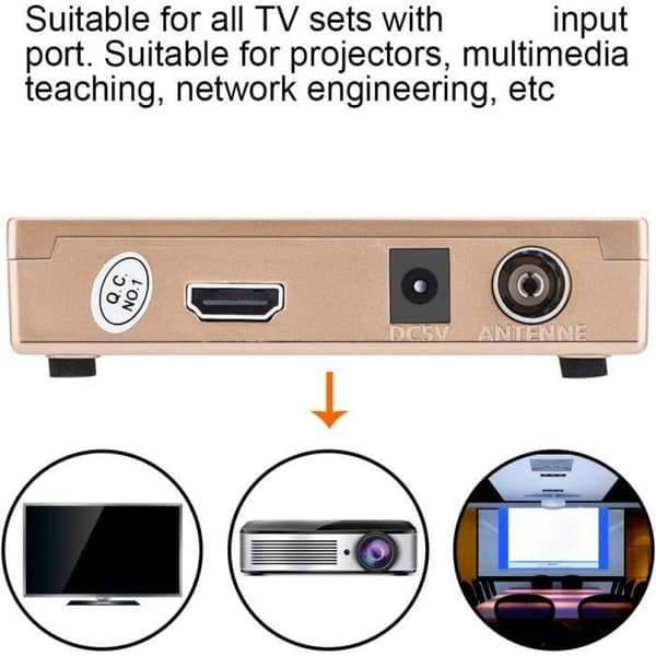 Lazmin Analog TV-mottagareadapter