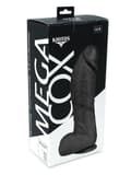 Miniatyrbilde 4 av 4: Kiotos Cox Mega Black Cock 28 cm XL dildo