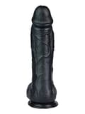 Miniatyrbilde 2 av 4: Kiotos Cox Mega Black Cock 28 cm XL dildo