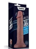 Miniatyrbilde 5 av 5: Vibrating Dual Density Power Cock 20 cm Vibrerende dildo