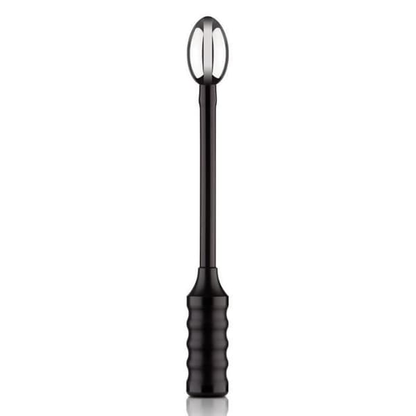Stimulator - Djupbomb - Flexibel dildo - Silikon - Svart - Prostata