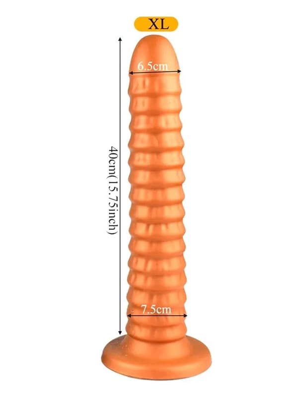 Goldplay Ribbed XL 40 cm XL dildo