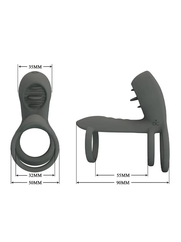 Master Ring Vibrating Cock Ring Penisring med vibrator