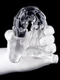 Miniatyrbillede 2 af 2: Scales Mush Transparent Dildo 23 cm Monster dildo